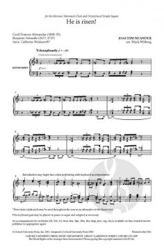 He is risen! von Mack Wilberg (Download) 