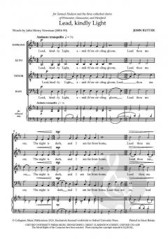 Lead, kindly Light von John Rutter (Download) 