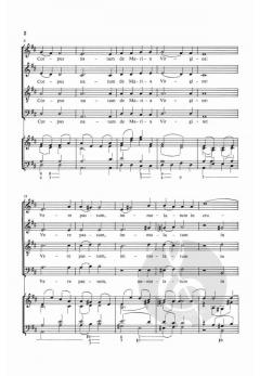 Ave verum corpus von Wolfgang Amadeus Mozart (Download) 