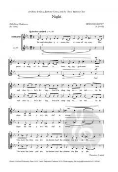 Night/Winter von Bob Chilcott (Download) 