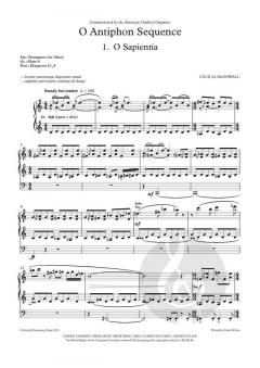 O Antiphon Sequence von Cecilia McDowall (Download) 