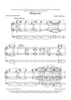 Rhapsody von David Bednall (Download) 