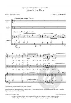 Now is the Time von Cecilia McDowall (Download) 