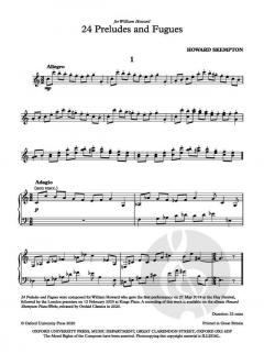 24 Preludes and Fugues von Howard Skempton (Download) 