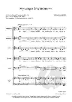 My song is love unknown von Becky McGlade (Download) 