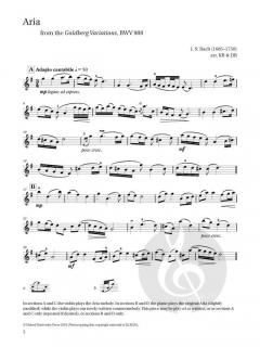 Aria from Goldberg Variations BWV 988 von Johann Sebastian Bach (Download) 