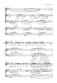 I lift my eyes von Bob Chilcott (Download) 