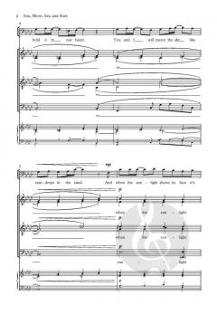 Sun, Moon, Sea, and Stars von Bob Chilcott (Download) 