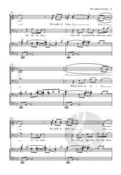 She walks in beauty von Bob Chilcott (Download) 