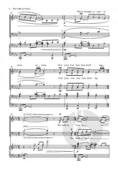 She walks in beauty von Bob Chilcott (Download) 