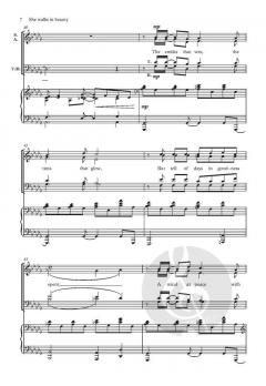 She walks in beauty von Bob Chilcott (Download) 