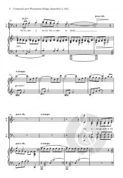 Composed upon Westminster Bridge, September 3, 1802 von Bob Chilcott (Download) 