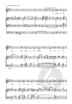 O praise ye the Lord von Charles Hubert Parry (Download) 