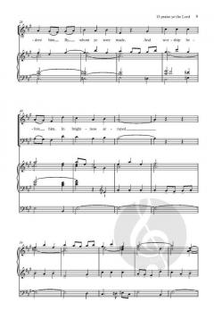 O praise ye the Lord von Charles Hubert Parry (Download) 