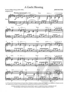 A Gaelic Blessing von John Rutter (Download) 
