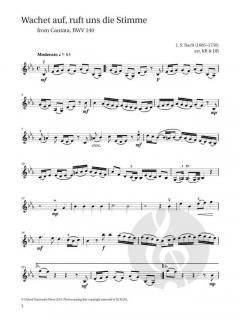 Wachet auf, ruft uns die Stimm von Johann Sebastian Bach (Download) 