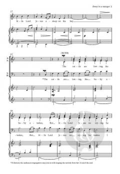 Away in a manger von Bob Chilcott (Download) 