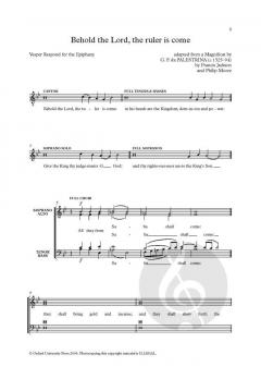 Arise, Shine O Jerusalem/Behold the Lord, the ruler is come von Giovanni Pierluigi da Palestrina (Download) 