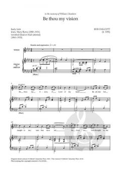 Be thou my vision (solo/high) von Bob Chilcott (Download) 