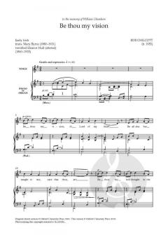 Be thou my vision (solo/low) von Bob Chilcott (Download) 