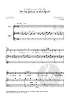 By the grace of the Spirit (solo/high) von Andrew Gant (Download) 