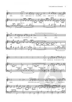 Lord, make me an instrument (solo/high) von Jonathan Willcocks (Download) 