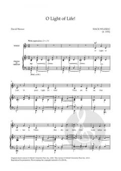 O Light of Life! (solo/low) von Mack Wilberg (Download) 