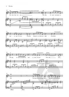 This day (solo/high) von Bob Chilcott (Download) 