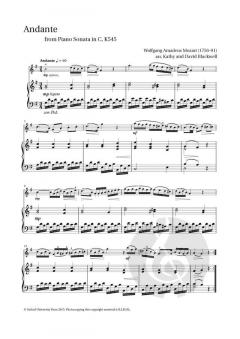 Andante: from Piano Sonata in C, K545 von Wolfgang Amadeus Mozart (Download) 