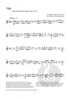 Giga: from Sonata in D minor, Op. 5 No. 7 von Arcangelo Corelli (Download) 