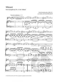 Minuet: from Symphony No. 4, the âItalianâ von Felix Mendelssohn (Download) 
