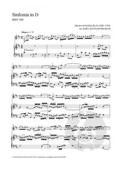 Sinfonia in D: BWV 789 2 von Johann Sebastian Bach (Download) 