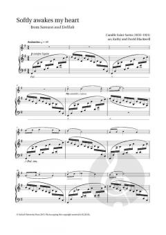 Softly awakes my heart von Camille Saint-Saëns (Download) 