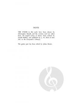 Anon. in Love von William Walton (Download) 