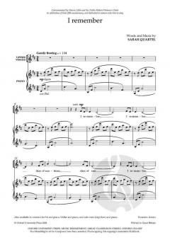 I remember von Sarah Quartel (Download) 