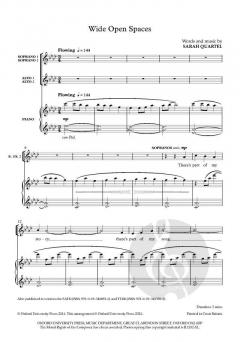 Wide Open Spaces von Sarah Quartel (Download) 
