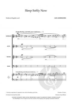 Sleep Softly Now von Ian Assersohn (Download) 