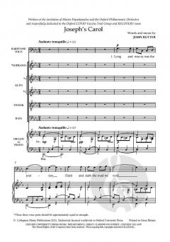 Joseph's Carol von John Rutter (Download) 