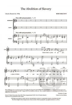 The Abolition of Slavery von Bob Chilcott (Download) 