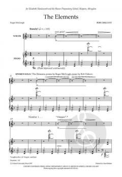 The Elements von Bob Chilcott (Download) 
