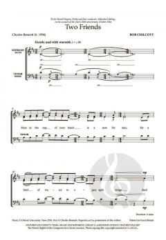 2 Friends von Bob Chilcott (Download) 