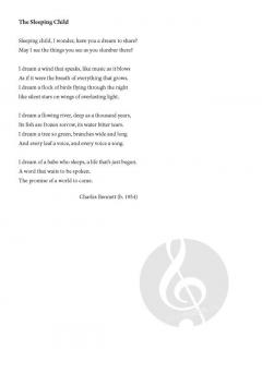 The Sleeping Child von Bob Chilcott (Download) 