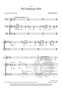 The Sleeping Child von Bob Chilcott (Download) 