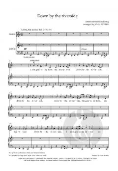 Down By The Riverside von John Rutter (Download) 