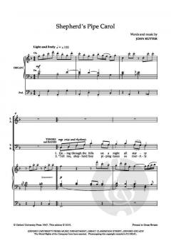 Shepherd's Pipe Carol von John Rutter (Download) 