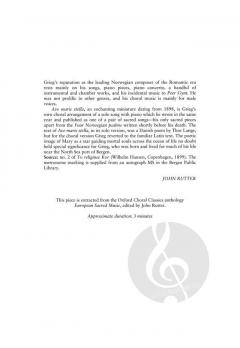 Ave maris stella von Edvard Grieg (Download) 