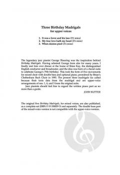 It was a lover and his lass von John Rutter (Download) 