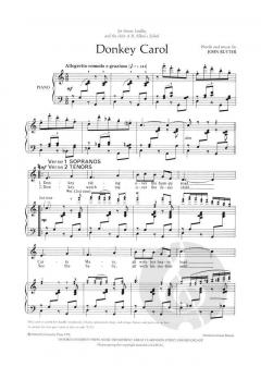 Donkey Carol von John Rutter (Download) 