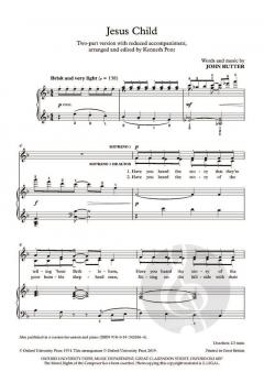 Jesus Child von John Rutter (Download) 