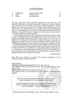 Three Opera Choruses For Upper Voices von Peter Iljitsch Tschaikowsky (Download) 